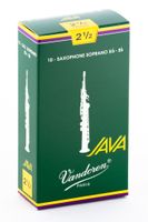 Cajas de cañas Saxo Soprano JAVA Nº2.5 SR3025 Vandoren