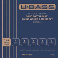 Cuerdas Para Ubass Solid Body 5-String Set KA-BASS-5-SC Kala