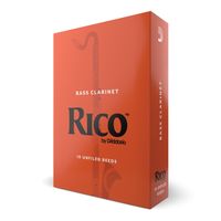 Caña Clarinete Bajo 2.5 pack 10 Rico REA1025 Daddario
