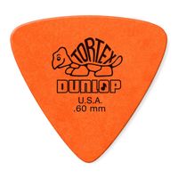 Uñeta Dunlop Tortex 431 Triangular 0.60mm Pack 6un.