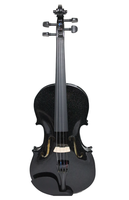Violín Livorno Color Negro Brillante 4/4 LIV-20BS