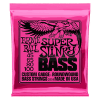 Cuerdas Bajo Eléctrico Super Slinky 45-100 Ernie Ball 2834