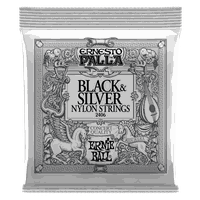Cuerdas Black Nylon Guitarra Clásica Ernesto Palla Ernie Ball 2406