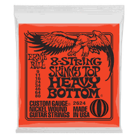 Cuerdas Guitarra Eléctrica de 8 Heavy Bottom Ernie Ball 9-80 2624