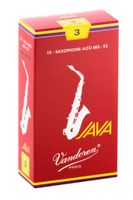 Cajas de cañas Saxo Alto JAVA RED Nº3.0 SR263R Vandoren