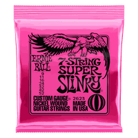 Cuerdas Guitarra Eléctrica de 7 Super Slinky Ernie Ball 9-52 2623