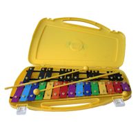 Metalófono Cromático De 25 Tonos All25Sd + Baqueta Adicional