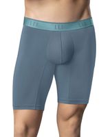 Leo Boxer Masculino Deportivo 033309 Azul Grisaceo