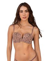 Brasieres Realce Alto 011841 Marrón