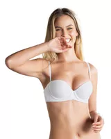 Sostén Doble Realce 011843 Blanco