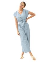 Leonisa Enterito largo con tira anudable F6235 Indigo