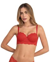 Brasieres Realce Alto 011877 Rojo