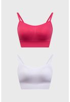Sostén Mujer Bipack Peto Liso Fucsia
