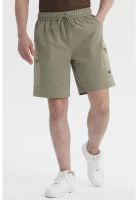 Bermuda Hombre Calce Recto Verde Militar- ll