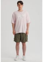 Polera Hombre Texto Frontal Rosa