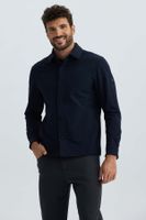 Chaqueta Hombre Detalle Azul Marino