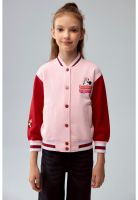 Polerón Niña College Minnie Rosado