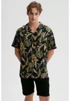 Camisa Hombre Guayabera Full Rapport Negro