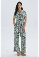 Enteritos Mujer Largo Blanco/ Verde