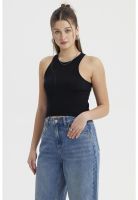Peto Mujer Musculosa Negro