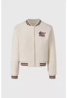 Chaqueta Niña Tipo College Beige