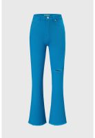 Jeans Niña Con Cortes Azul