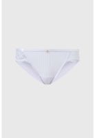 Calzón Mujer Encaje Bi Tono Blanco