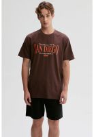 Polera Hombre Print Posicional Chocolate - ll