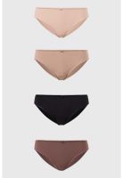 Calzón Mujer Bikini Liso Damasco