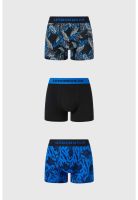 Bóxer Hombre Tripack Liso Negro - V