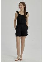 Enteritos Niña Corto Cintura Negro