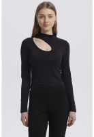 Polera Mujer Cut Out Negro - ll