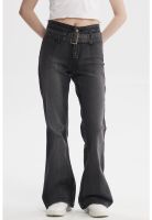 Jeans Mujer Moda Flare Negro - lll