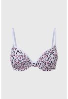 Sostén Mujer Push Up Animal Print Palo Rosa