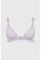 Sostén Mujer Copa Soft Encaje Detalle Blanco