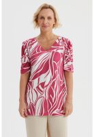 Polera Mujer Print Magenta