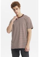 Polera Hombre Rayas Chocolate