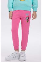 Pantalón Buzo Niña Minnie Fucsia