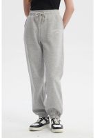 Pantalón Buzo Mujer Jogger Gris Melange - ll