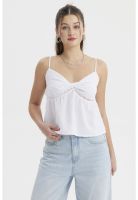 Peto Mujer Pabilo Plumeti Blanco