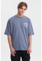 Polera Hombre Slim Azul Piedra