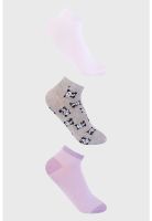 Calceta Deportiva Mujer Tripack Lila - VII