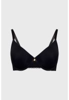 Sostén Mujer Push Up Liso Negro