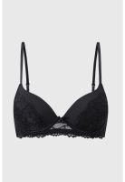 Sostén Mujer Peto Con Copa Rib Negro