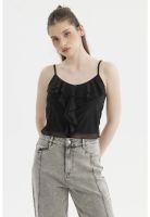 Peto Mujer Boho Vuelo Negro