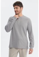 Polera Hombre Slim Gris - ll