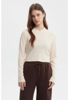 Polera Mujer Rib Crema - lll