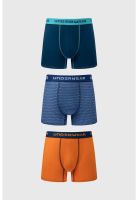 Bóxer Hombre Tripack Full Azul
