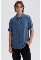 Camisa Hombre Lyocell Azul - ll
