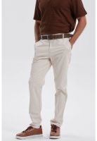Pantalón Hombre Chino Cinturón Beige - V